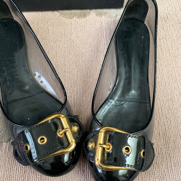 giuseppe zanotti flats . PVC and leather - Picture 2 of 6